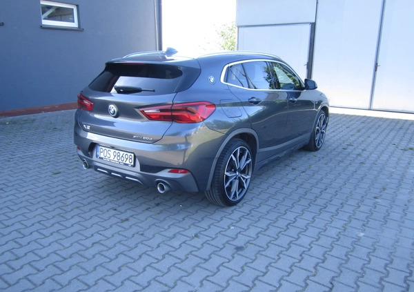 BMW X2 cena 118900 przebieg: 47256, rok produkcji 2018 z Ostrzeszów małe 56